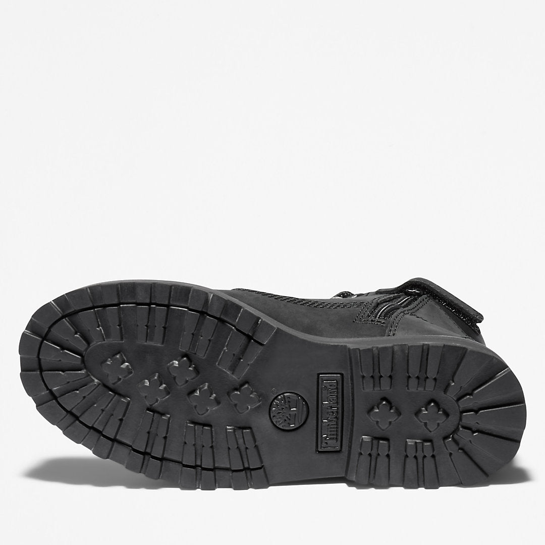 Timberland Kids Courma 6 Inch Side-Zip Boot for Youth in Black