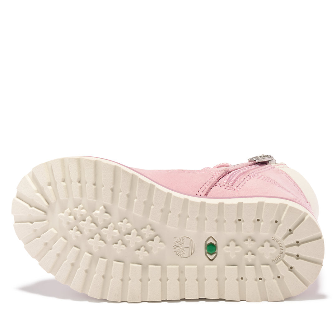 Timberland Kids Toddler Pokey Pine 6-Inch Side-Zip Boots in Pink