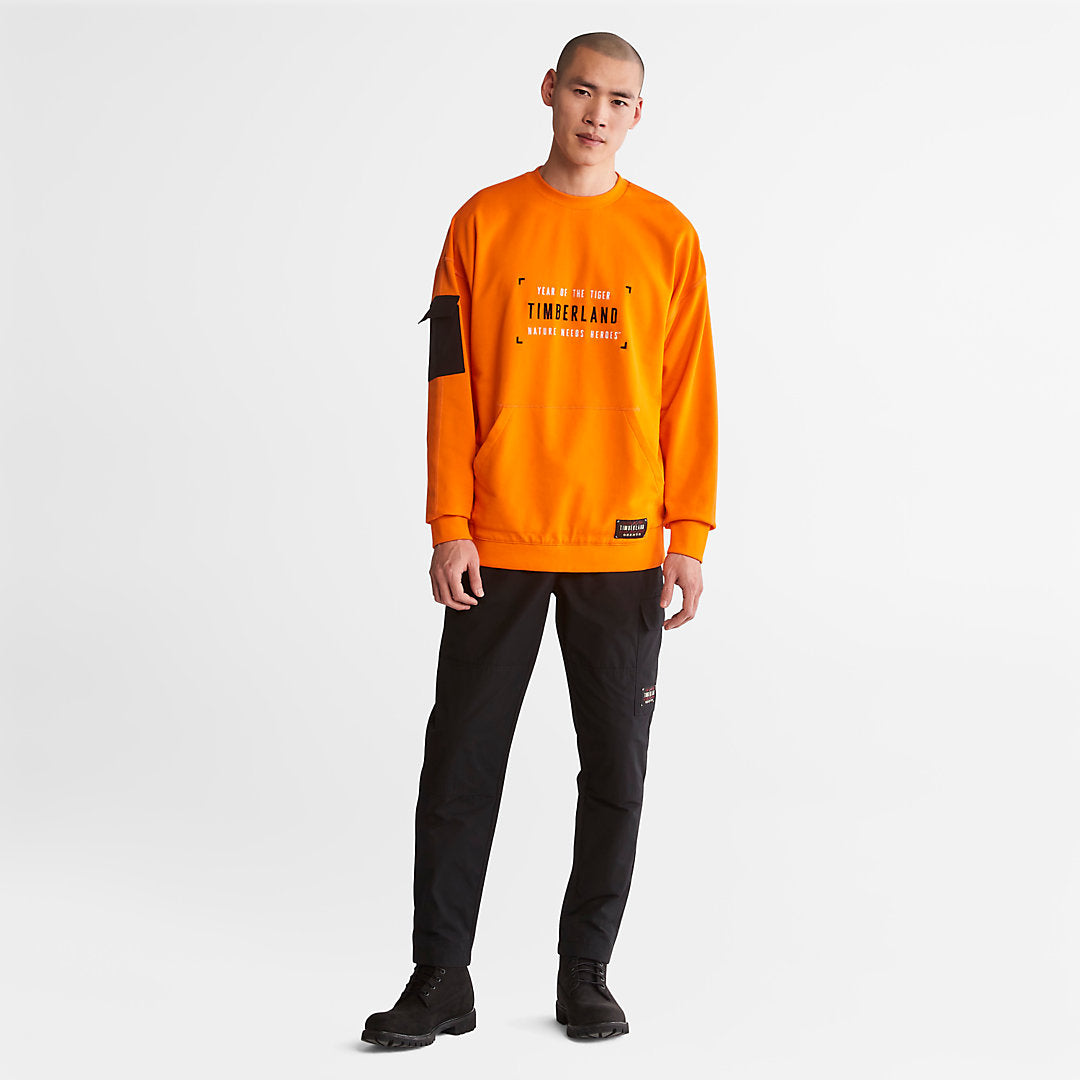 Timberland Mens Water-Repellent Cargo Trousers for Men in Black