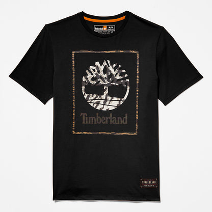 Timberland Mens Year of the Tiger T-Shirt for Men in Black