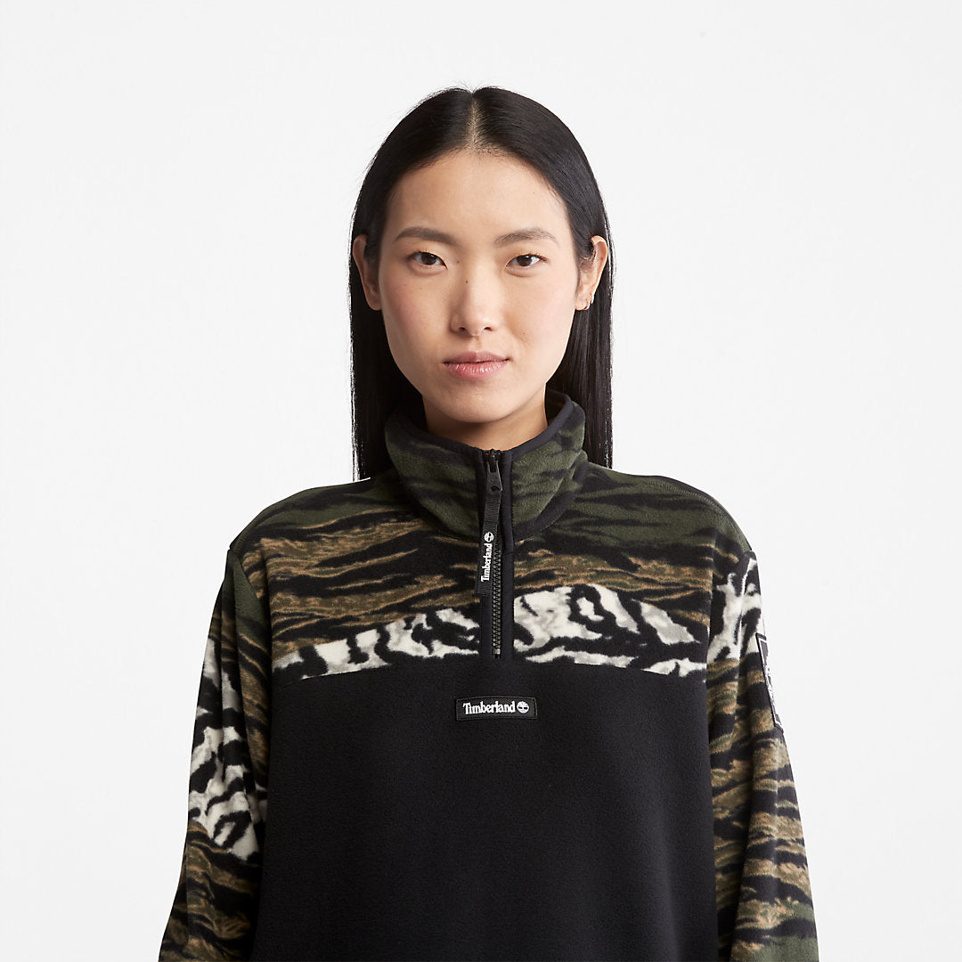 Timberland Womens Chinese New Year Fleece Dress for Women in Black