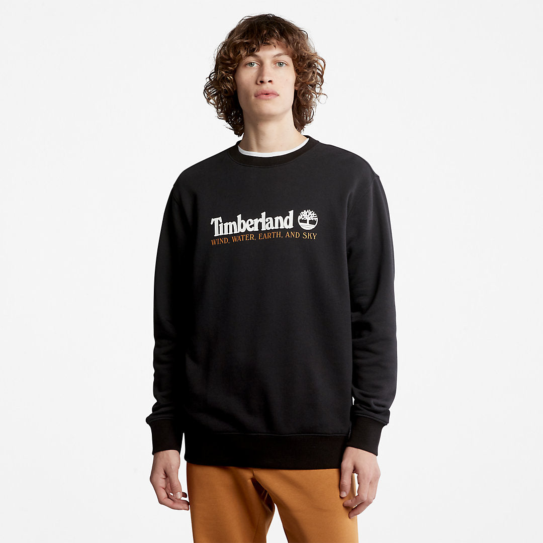 Timberland Mens Wind, Water, Earth and Sky™ Sweatshirt for Men in Black