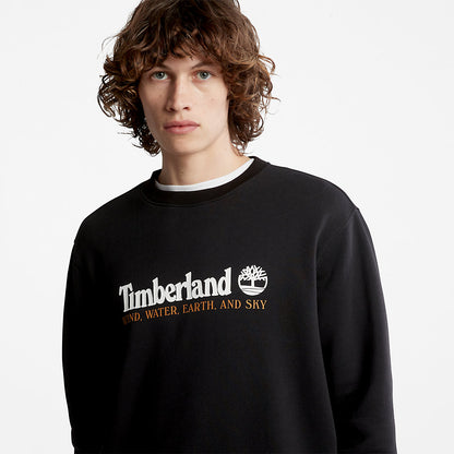 Timberland Mens Wind, Water, Earth and Sky™ Sweatshirt for Men in Black