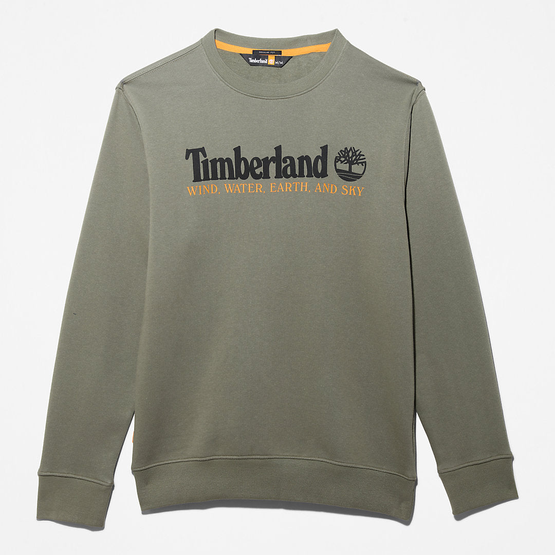 Timberland Mens Wind, Water, Earth and Sky™ Sweatshirt for Men in Green