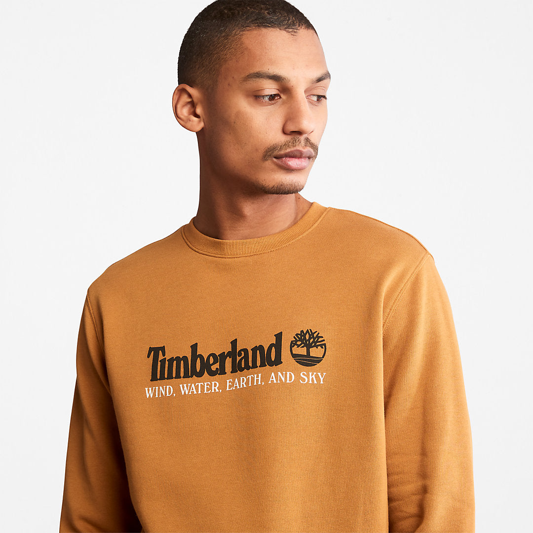 Timberland Mens Wind, Water, Earth and Sky™ Sweatshirt for Men in Yellow