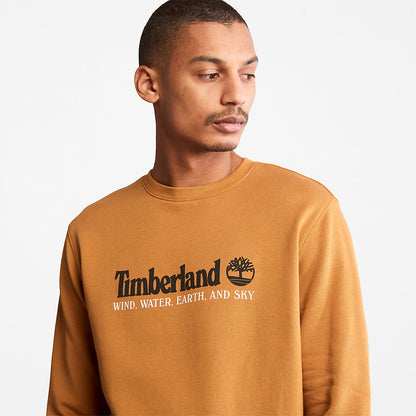 Timberland Mens Wind, Water, Earth and Sky™ Sweatshirt for Men in Yellow
