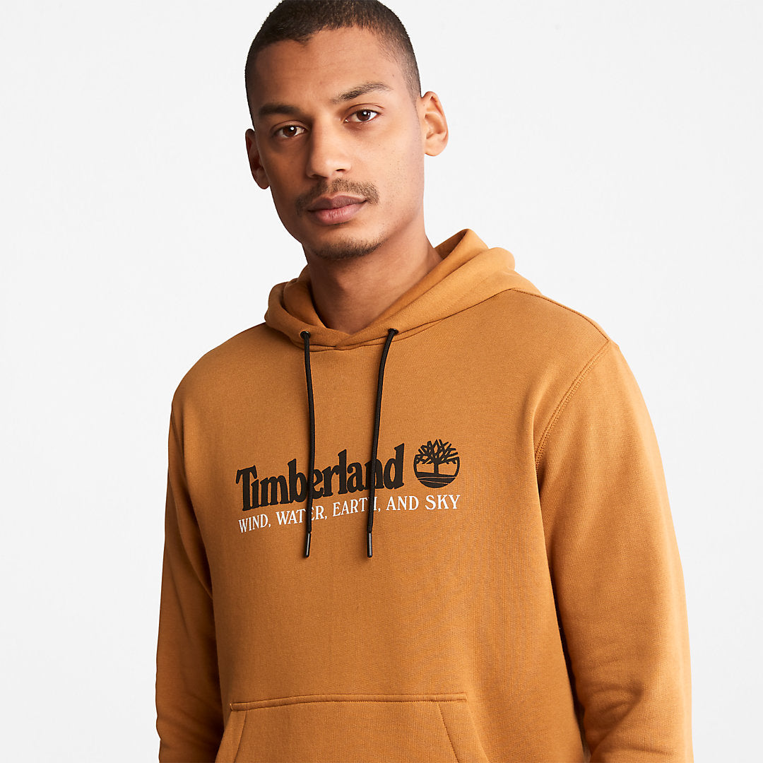 Timberland Mens Wind, Water, Earth and Sky™ Hoodie for Men in Orange