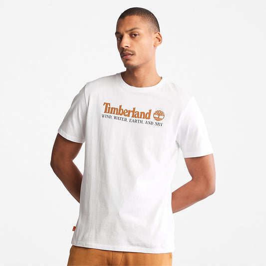 Timberland Mens Wind, Water, Earth and Sky™ T-Shirt for Men in White