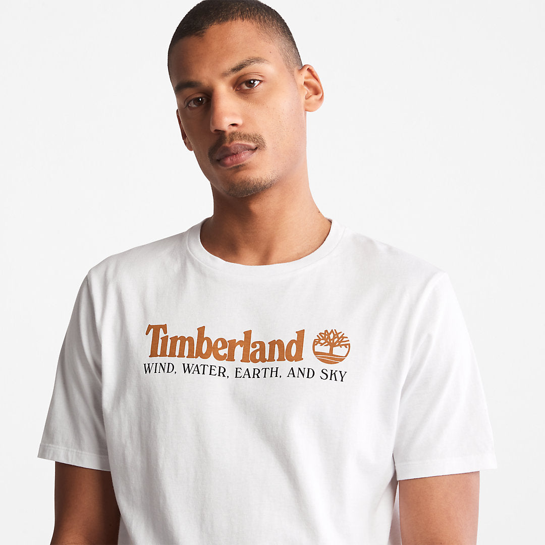 Timberland Mens Wind, Water, Earth and Sky™ T-Shirt for Men in White