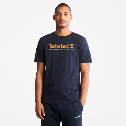 Timberland Mens Wind, Water, Earth and Sky™ T-Shirt for Men in Navy