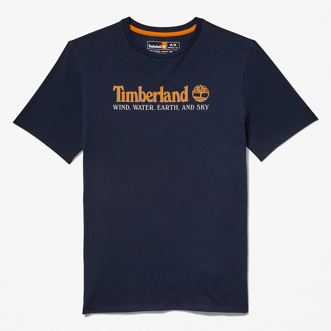 Timberland Mens Wind, Water, Earth and Sky™ T-Shirt for Men in Navy