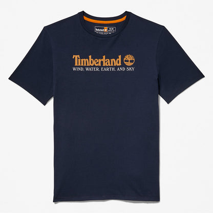 Timberland Mens Wind, Water, Earth and Sky™ T-Shirt for Men in Navy