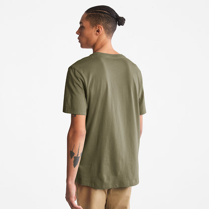Timberland Mens Wind, Water, Earth and Sky™ T-Shirt for Men in Dark Green