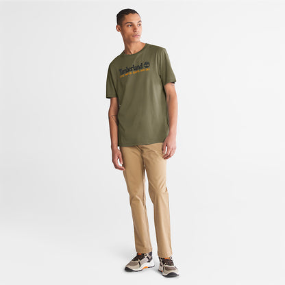 Timberland Mens Wind, Water, Earth and Sky™ T-Shirt for Men in Dark Green