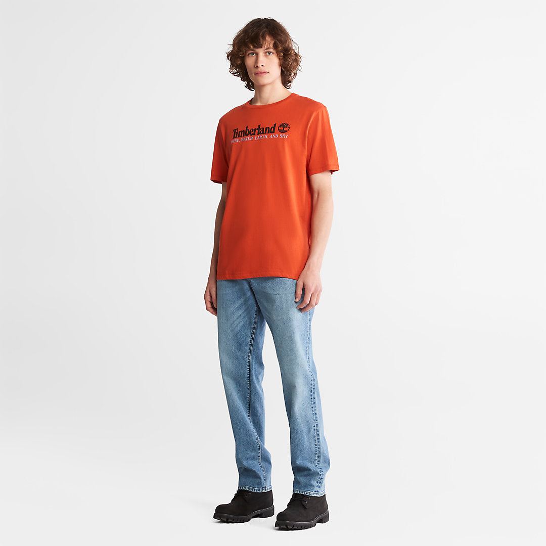 Timberland Mens Wind, Water, Earth and Sky™ T-Shirt for Men in Orange