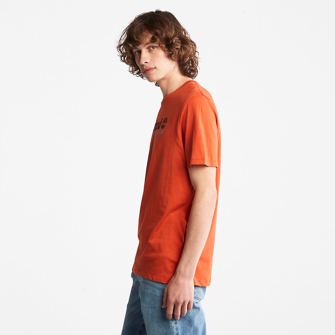 Timberland Mens Wind, Water, Earth and Sky™ T-Shirt for Men in Orange