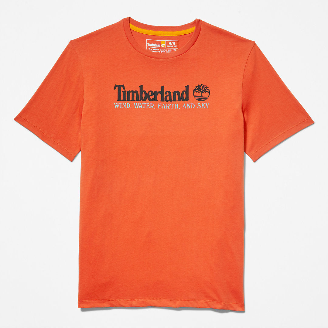 Timberland Mens Wind, Water, Earth and Sky™ T-Shirt for Men in Orange