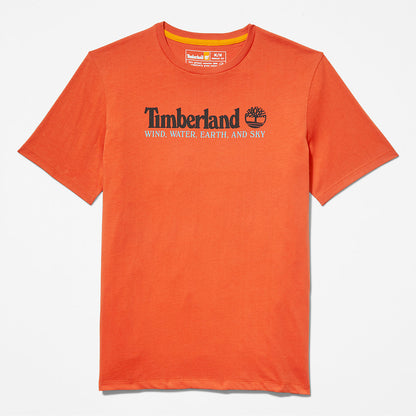 Timberland Mens Wind, Water, Earth and Sky™ T-Shirt for Men in Orange