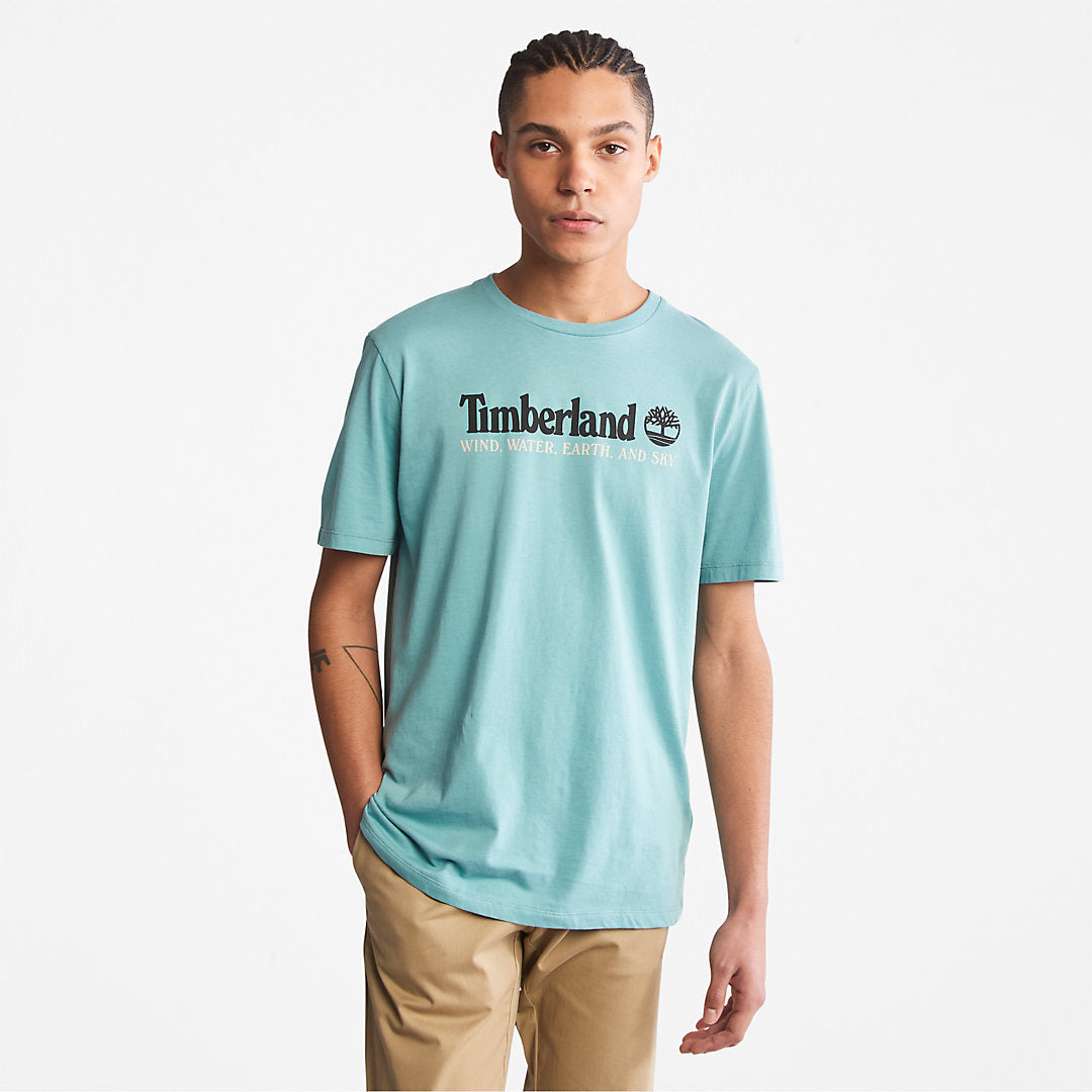 Timberland Mens Wind, Water, Earth and Sky™ T-Shirt for Men in Green