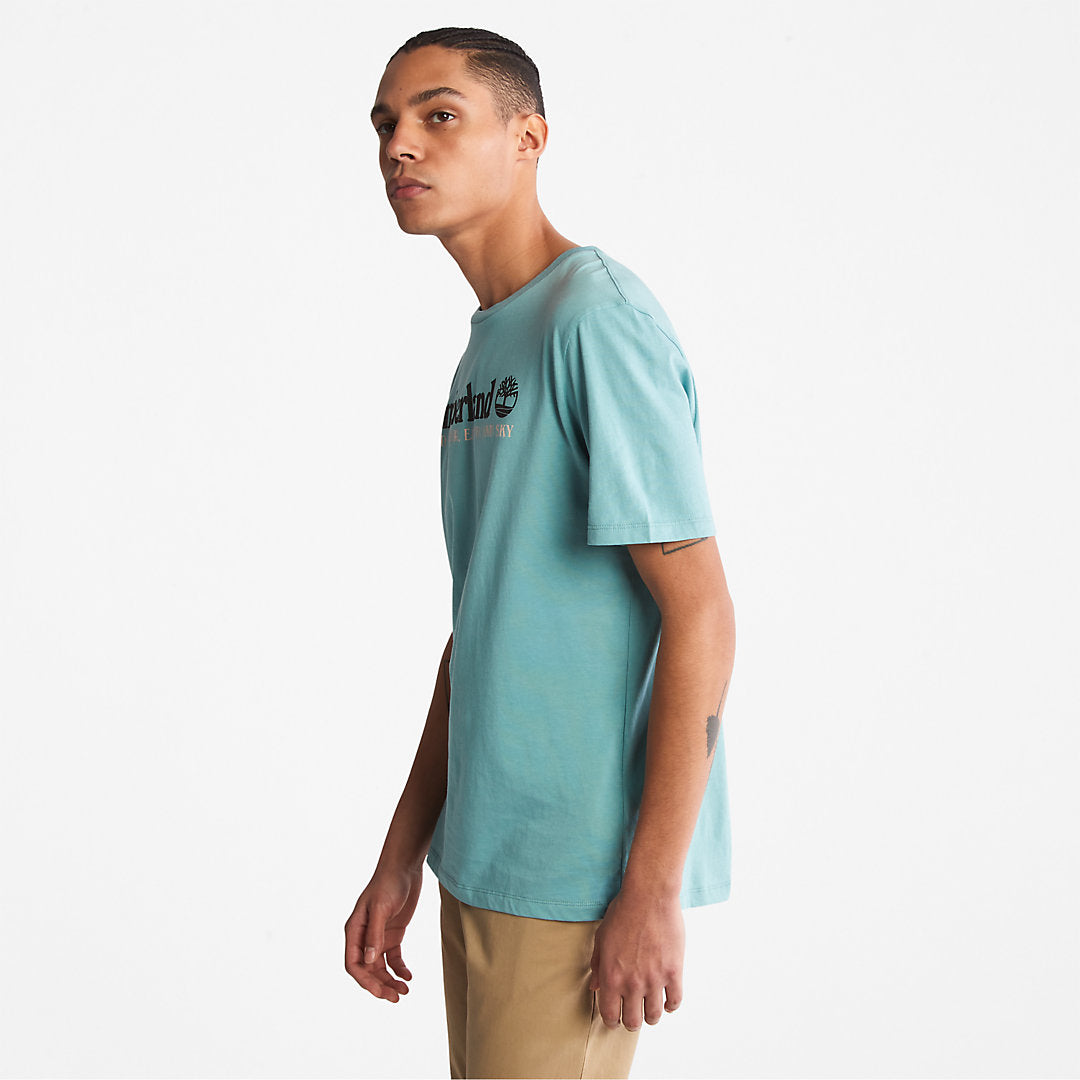 Timberland Mens Wind, Water, Earth and Sky™ T-Shirt for Men in Green