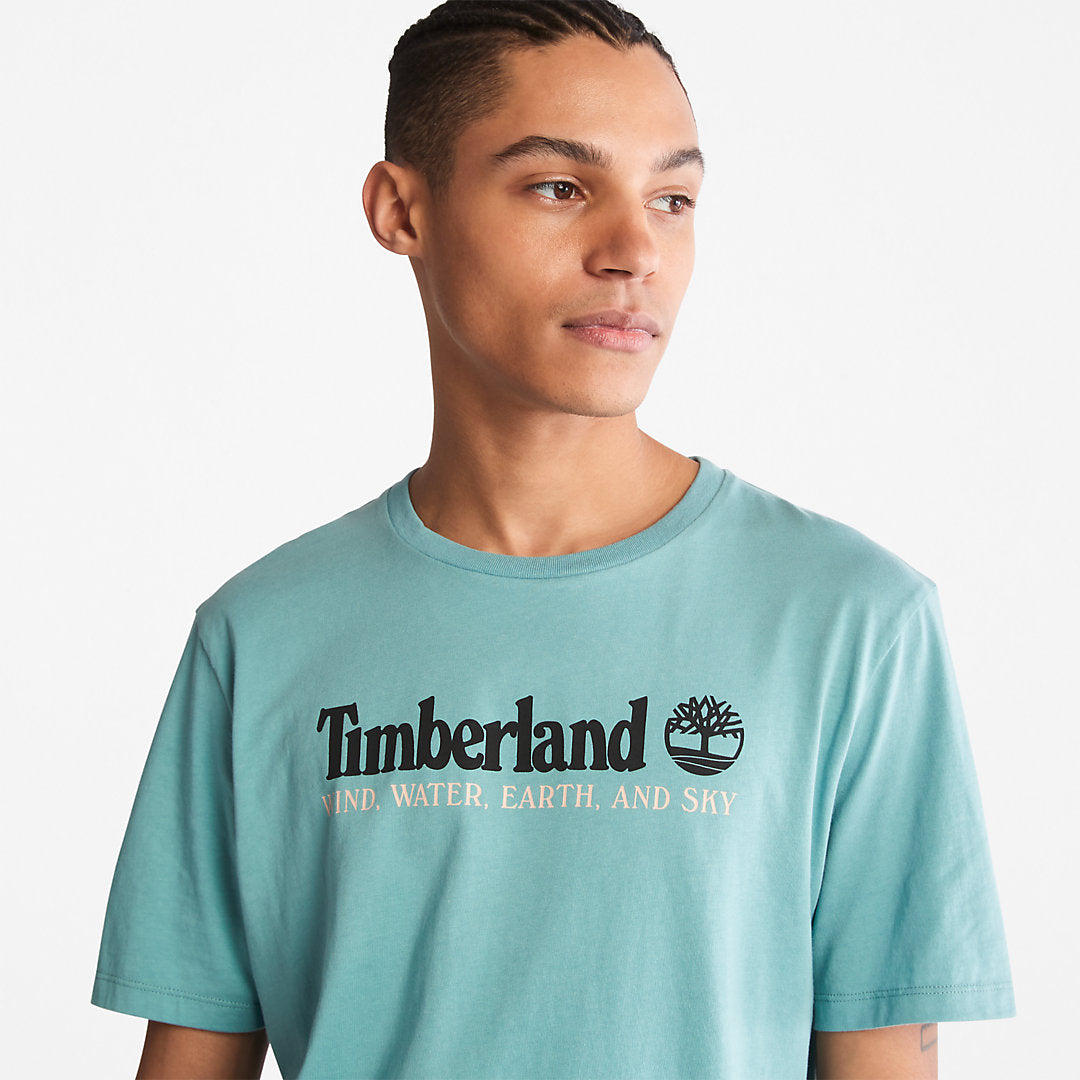 Timberland Mens Wind, Water, Earth and Sky™ T-Shirt for Men in Green
