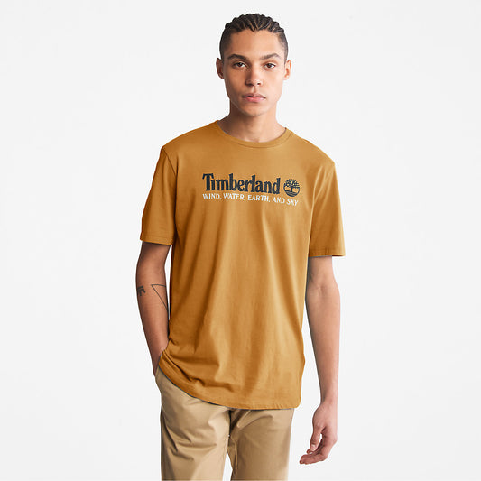 Timberland Mens Wind, Water, Earth and Sky™ T-Shirt for Men in Brown