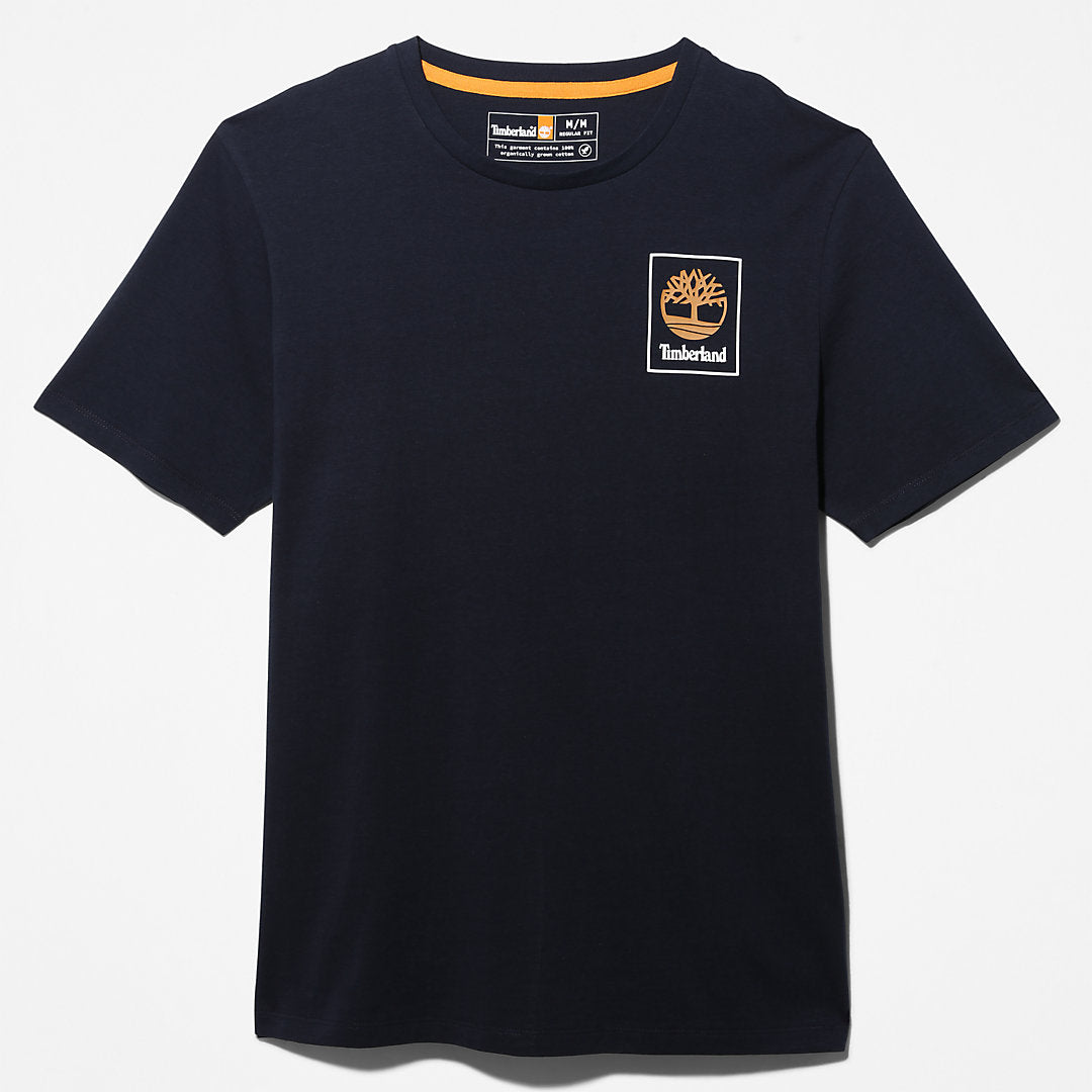 Timberland Mens Wind, Water, Earth and Sky™ T-Shirt for Men in Navy