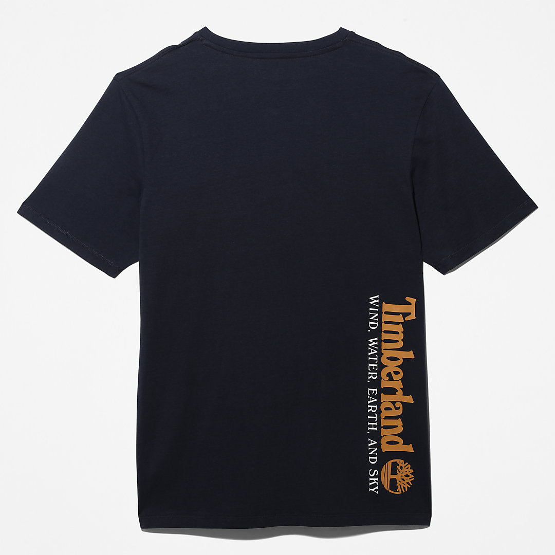 Timberland Mens Wind, Water, Earth and Sky™ T-Shirt for Men in Navy