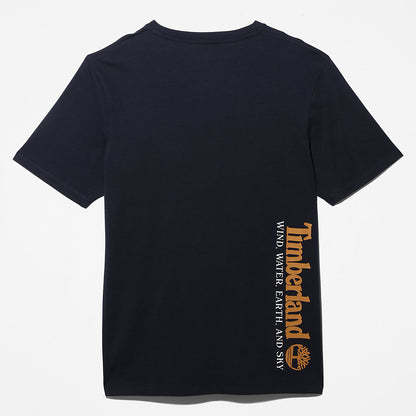 Timberland Mens Wind, Water, Earth and Sky™ T-Shirt for Men in Navy