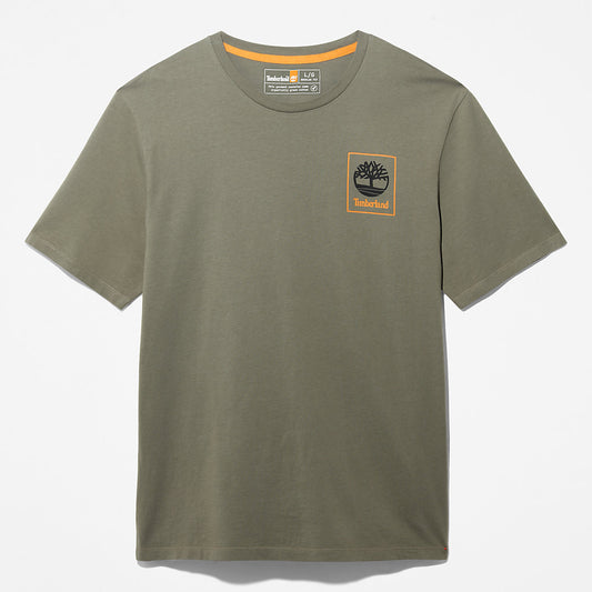 Timberland Mens Wind, Water, Earth and Sky™ T-Shirt for Men in Green