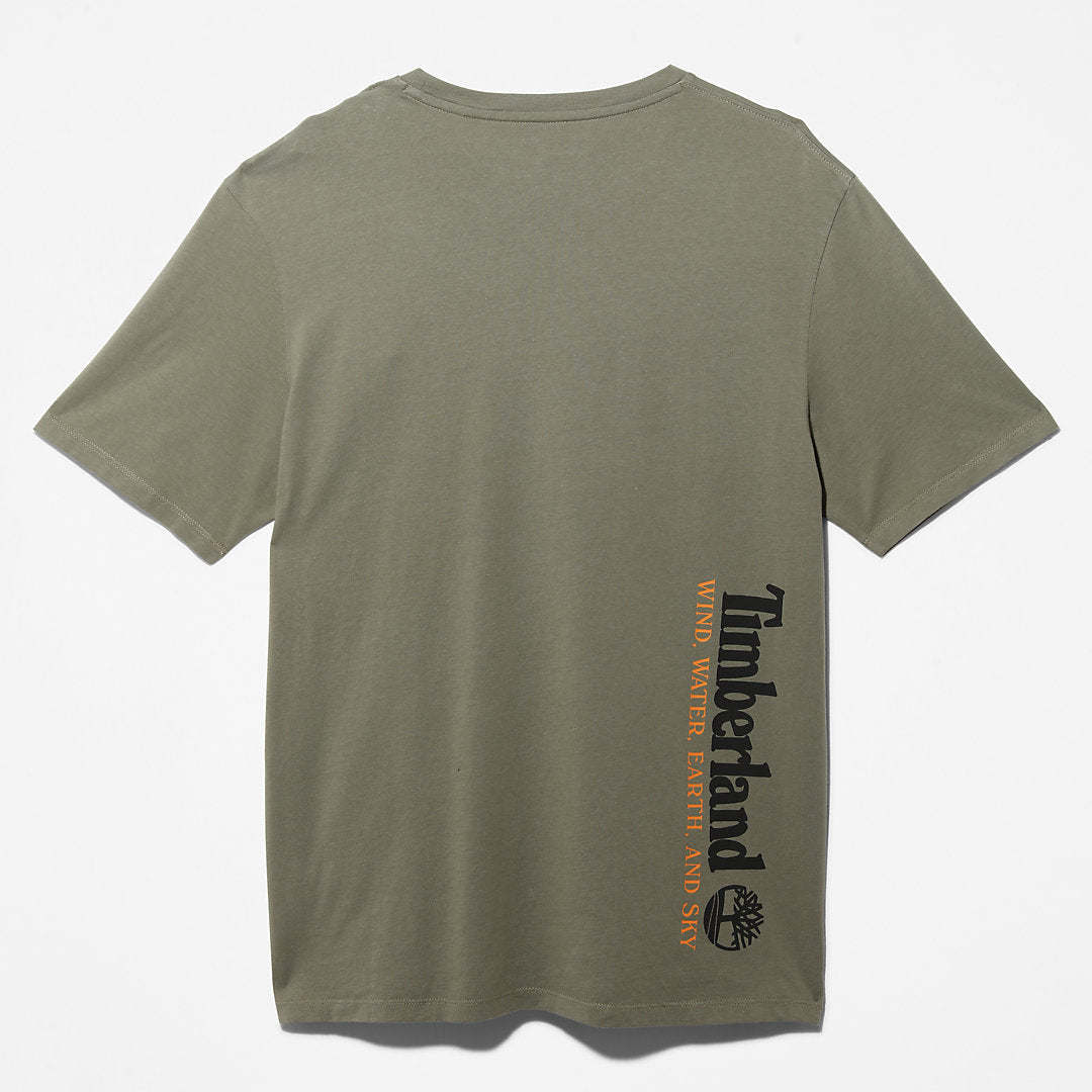 Timberland Mens Wind, Water, Earth and Sky™ T-Shirt for Men in Green