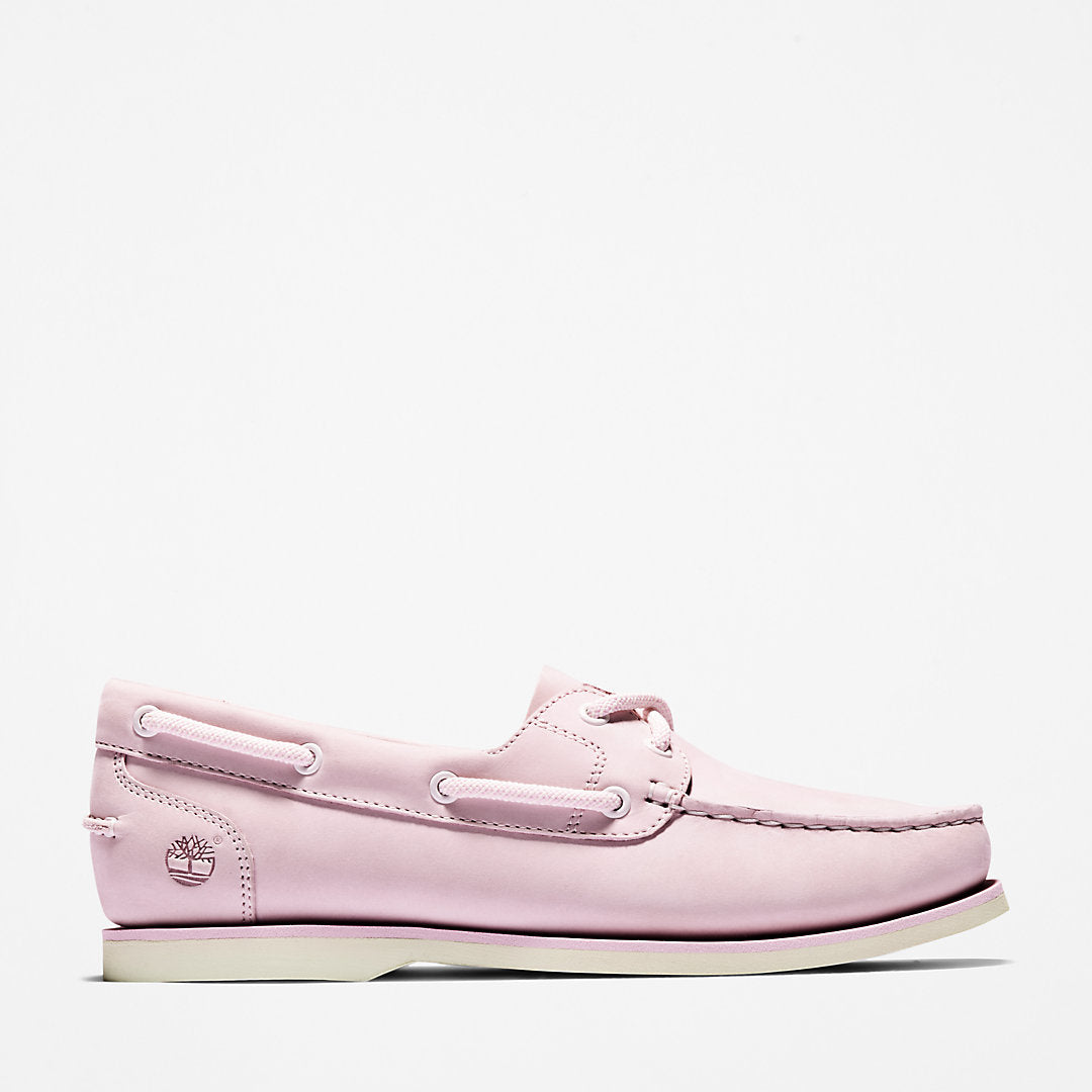 Timberland Womens Classic Boat Shoe for Women in Pink