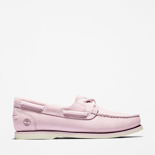 Timberland Womens Classic Boat Shoe for Women in Pink