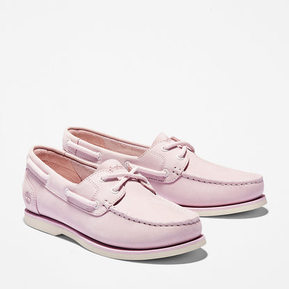 Timberland Womens Classic Boat Shoe for Women in Pink