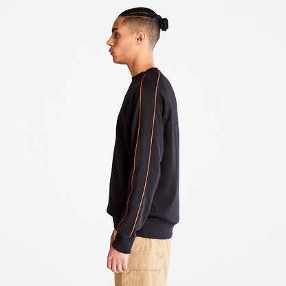 Timberland Mens Outdoor Archive Sweatshirt for Men in Black