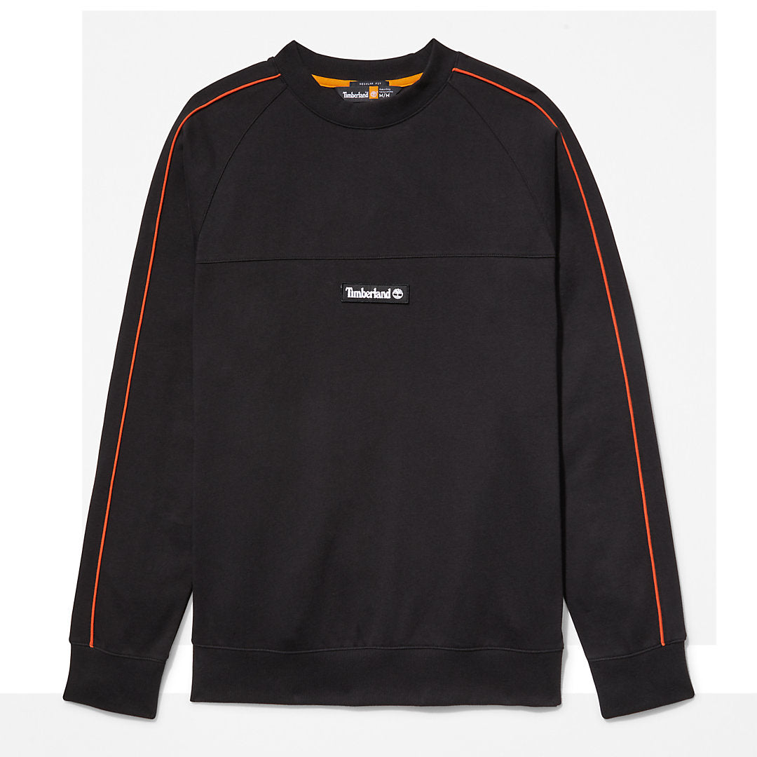 Timberland Mens Outdoor Archive Sweatshirt for Men in Black