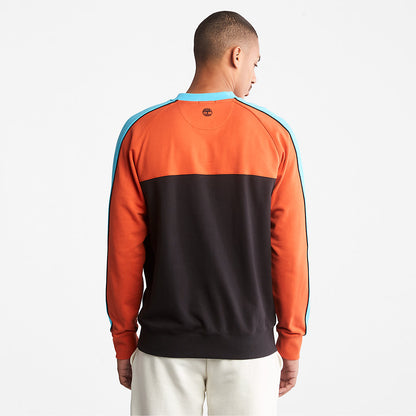 Timberland Mens Outdoor Archive Sweatshirt for Men in Orange