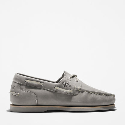 Timberland Womens Timberland® Classic 2-Eye Boat Shoe for Women in Grey