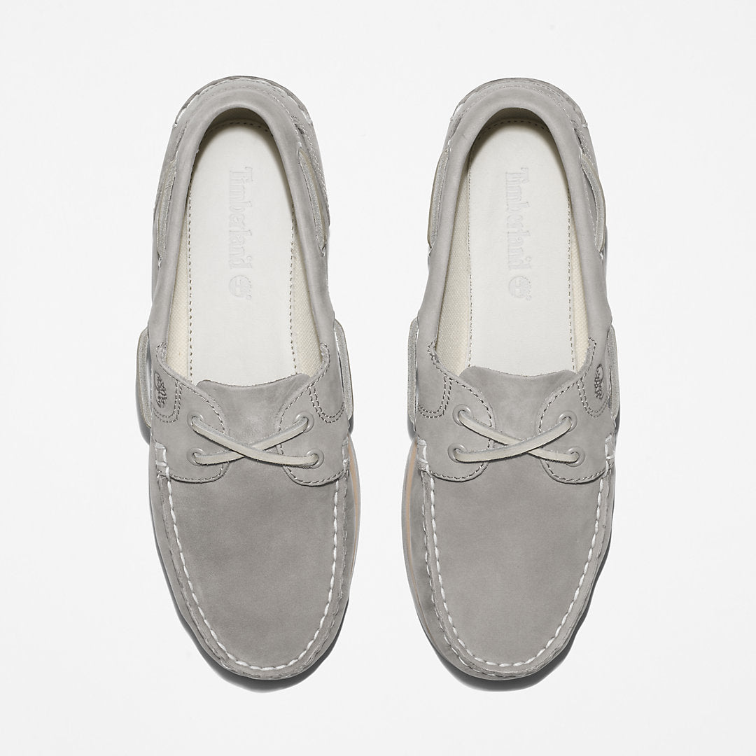 Timberland Womens Timberland® Classic 2-Eye Boat Shoe for Women in Grey