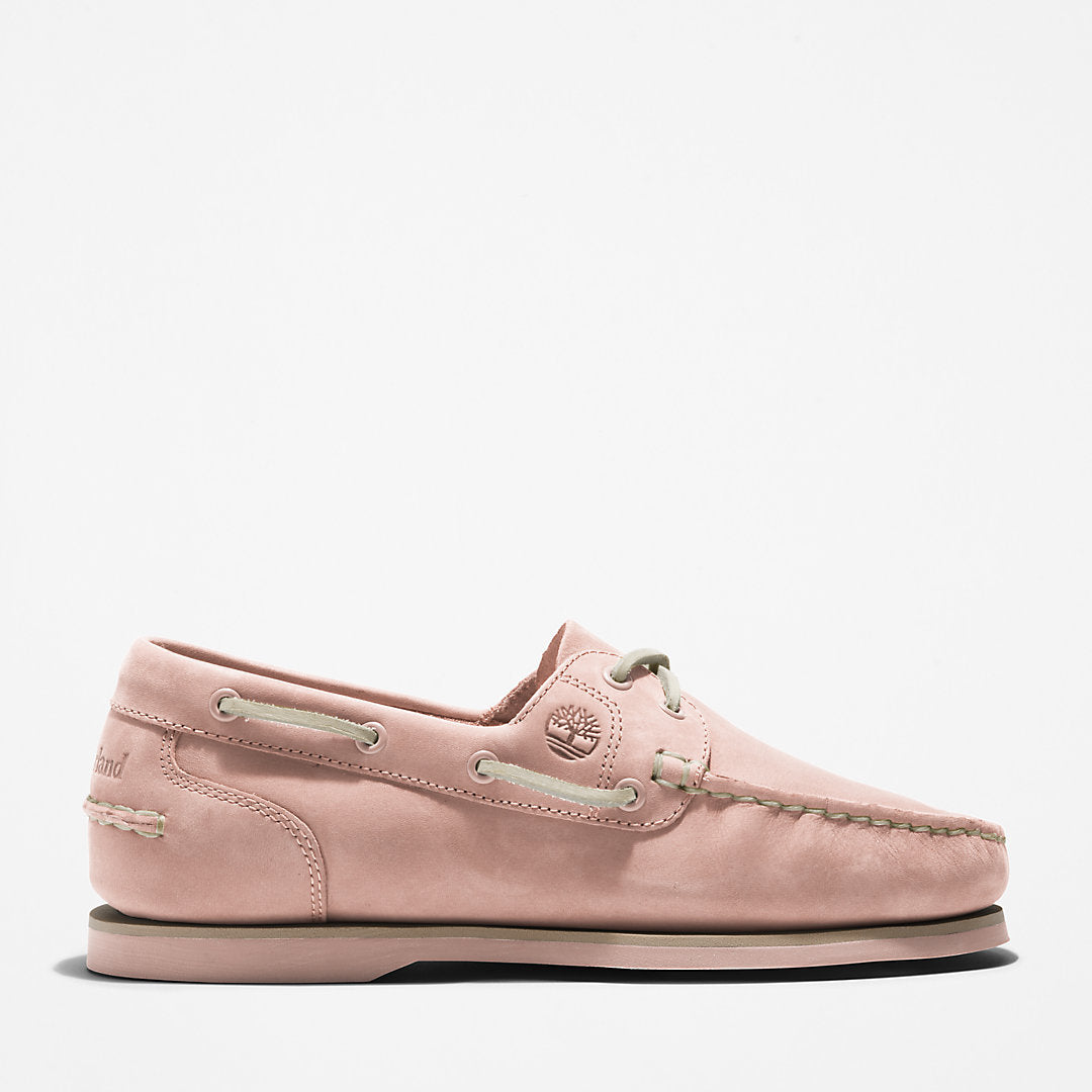 Timberland Womens Timberland® Classic 2-Eye Boat Shoe for Women in Light Pink