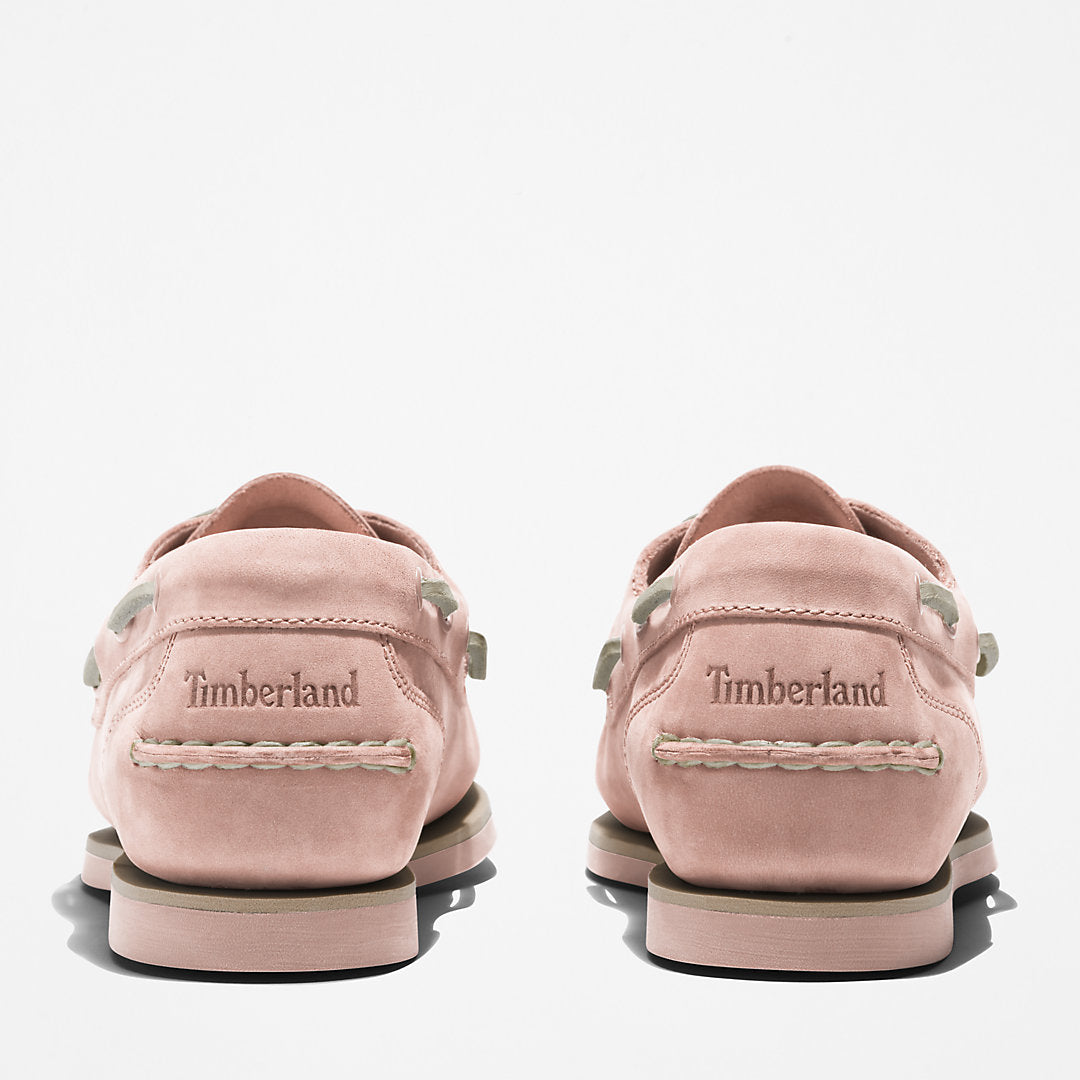 Timberland Womens Timberland® Classic 2-Eye Boat Shoe for Women in Light Pink