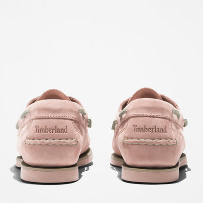 Timberland Womens Timberland® Classic 2-Eye Boat Shoe for Women in Light Pink