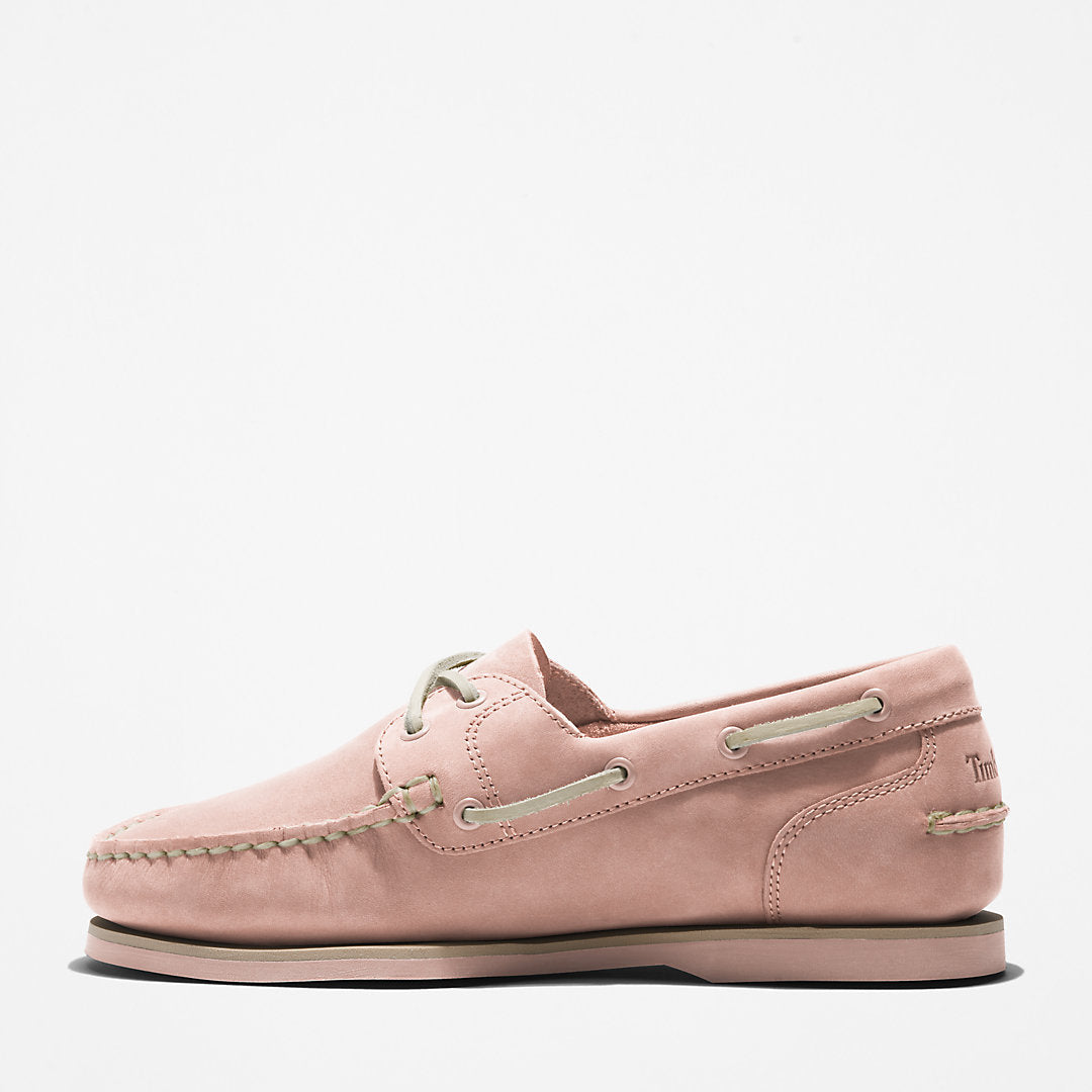Timberland Womens Timberland® Classic 2-Eye Boat Shoe for Women in Light Pink