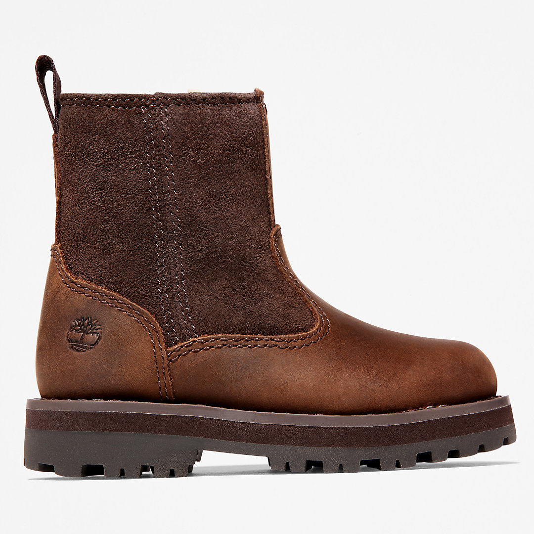 Timberland Kids Courma Kid Warm Boot for Toddler in Dark Brown