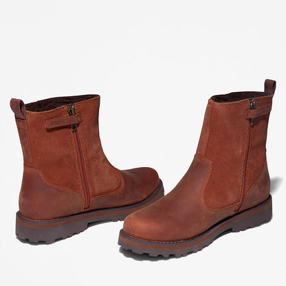 Timberland Kids Courma Kid Lined Boot for Junior in Brown