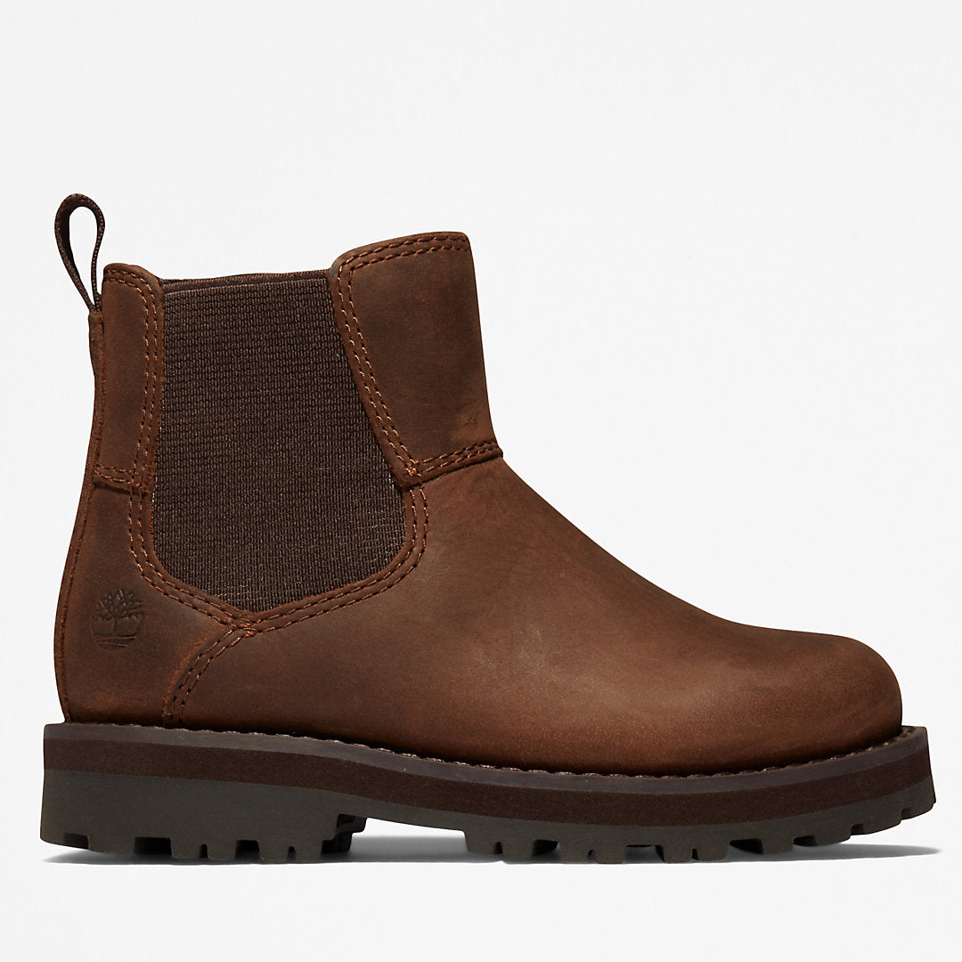 Timberland Kids Courma Kid Chelsea Boot for Toddler in Dark Brown