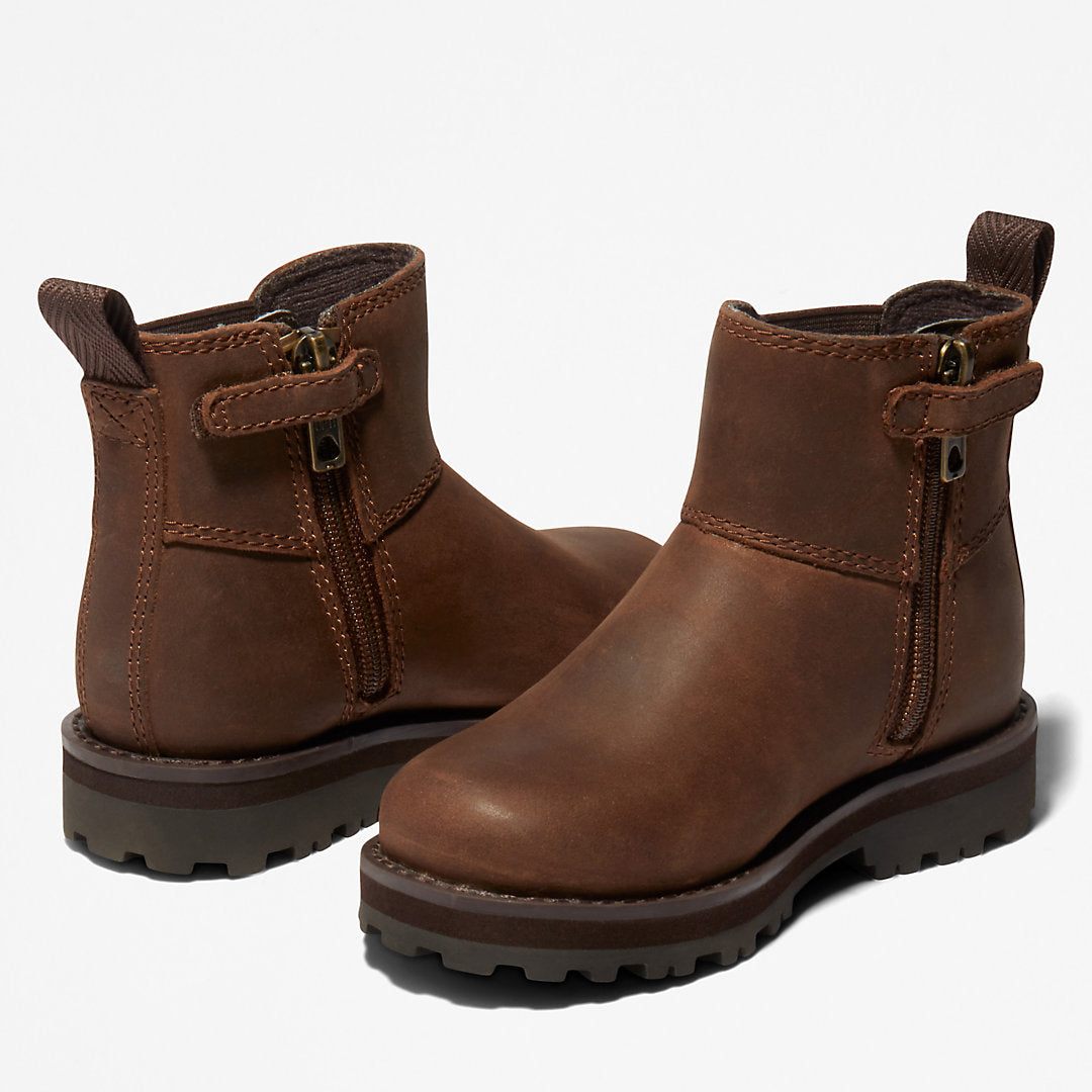 Timberland Kids Courma Kid Chelsea Boot for Toddler in Dark Brown