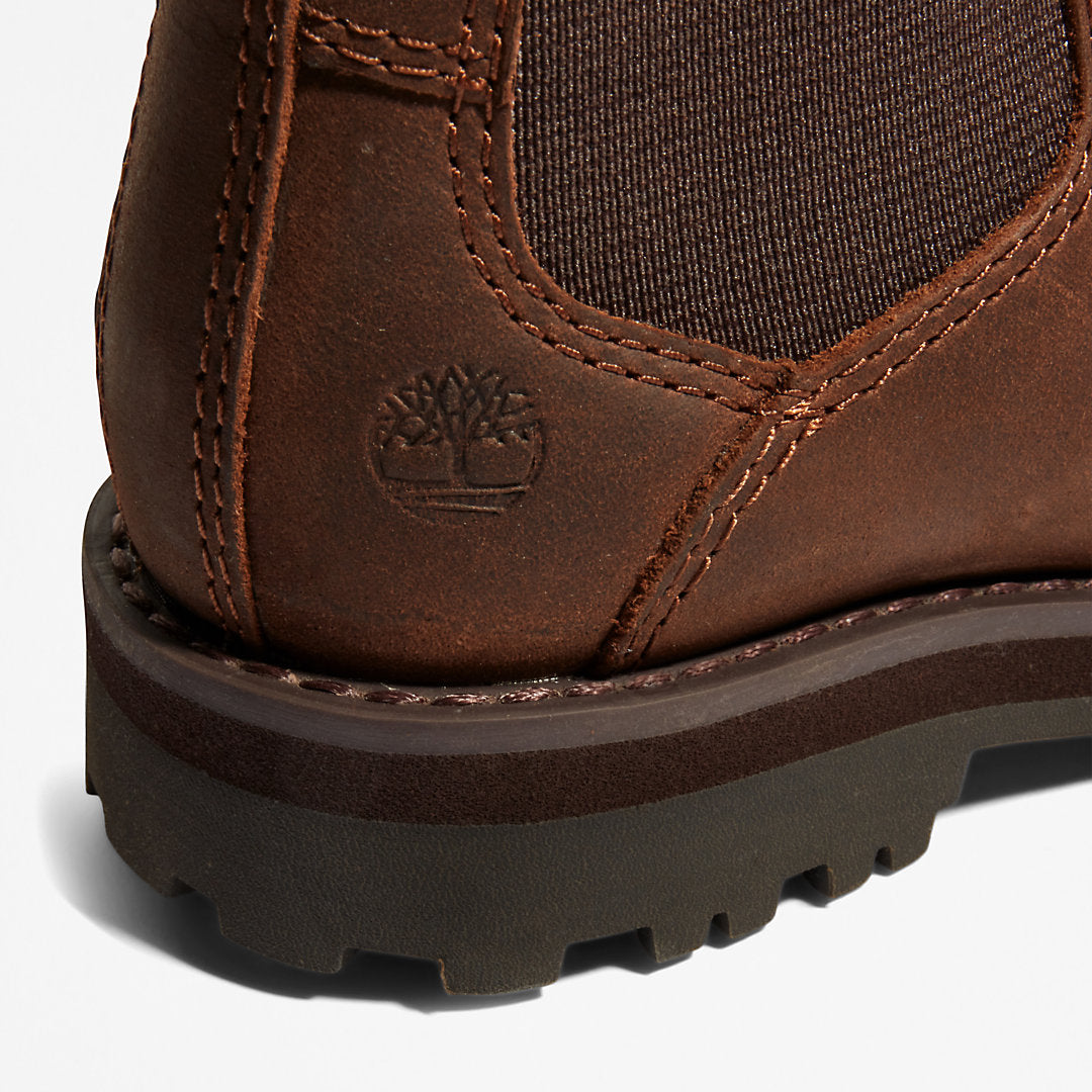 Timberland Kids Courma Kid Chelsea Boot for Toddler in Dark Brown