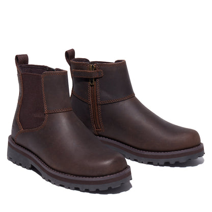 Timberland Kids Courma Kid Chelsea Boot for Junior in Dark Brown