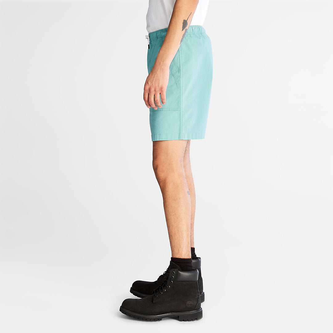 Timberland Mens Progressive Utility Shorts for Men in Green